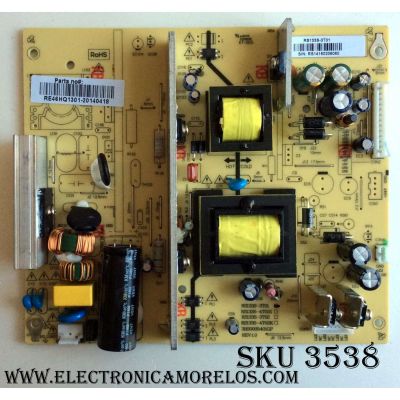 FUENTE DE PODER PARA TV RCA / NUMERO DE PARTE RE46HQ1301 / RS133S-3T01 / 3BS0005401GP / RS133S / MODELOS LED42C45RQ / LED46C45RQ